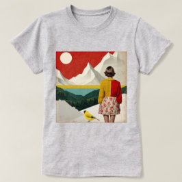 Camiseta Vintage Art Collage T-Shirt