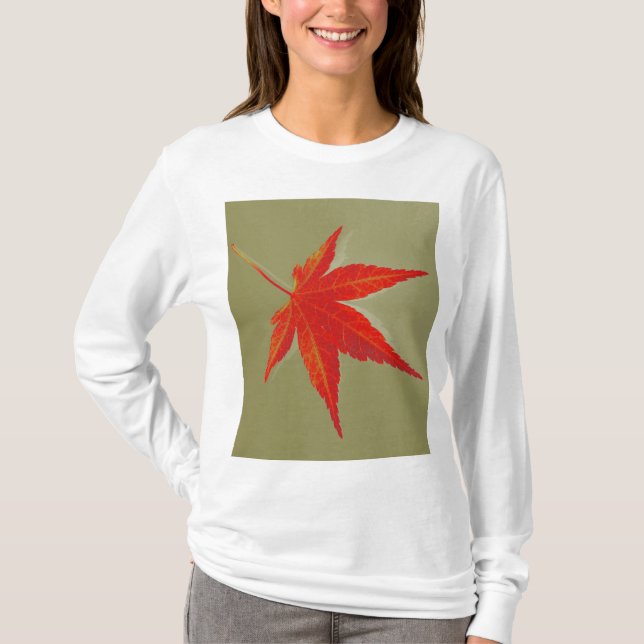 Camiseta Vintage Art Leaf 08 (Frente)
