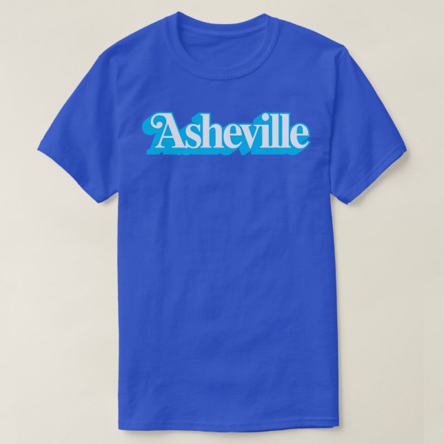 Camiseta Vintage Asheville (Frente do Design)