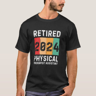 Camiseta Vintage Assistente Terapista Físico 2024 Reformado