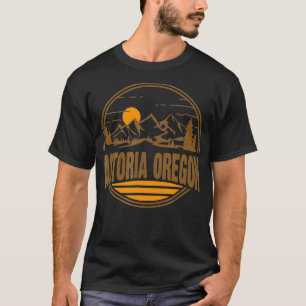Camiseta Vintage Astoria Oregon Mountain Hiking Souvenir Pr