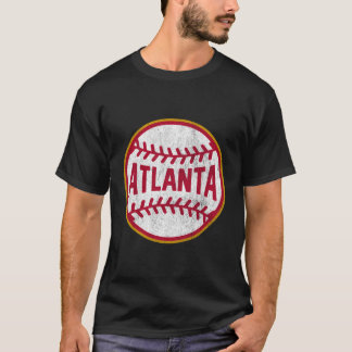 Camiseta Vintage Atlanta Baseball Stitts