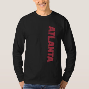 Camiseta Vintage Atlanta GA EUA City Pride Varsity Atlanta