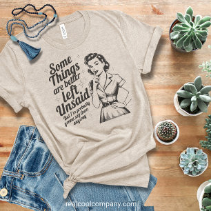 Camiseta Vintage Atrevida – Melhor Deixar por Dize