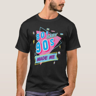 Camiseta Vintage Baby 80s 1990s 90's Classic Retro Nostalgi