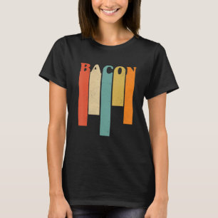 Camiseta Vintage Bacon Entusiasta Barbecue Grieling Retro B