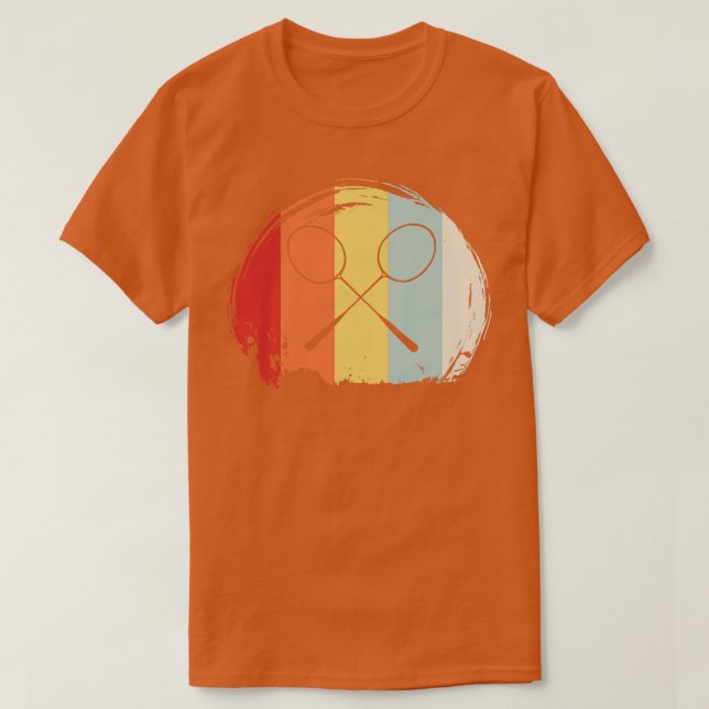 Camiseta Vintage Badminton 2 (Frente do Design)