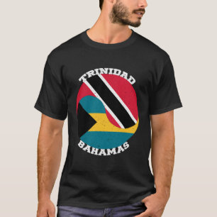 Camiseta Vintage Bahamian Trinidade Flag Trinidad E Bah