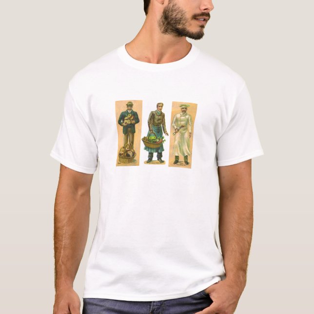 Camiseta Vintage Baker Grocer Cook (Frente)