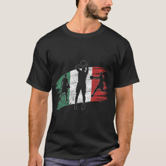 Camiseta Vintage, Bandeira italiana, Basquete