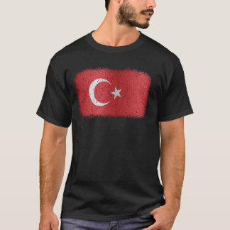 Camiseta Vintage, bandeira turca Türkiye, orgulhoso Patriót