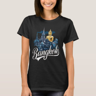Camiseta Vintage Bangkok Cidade Tailândia Ásia Cultura Souv