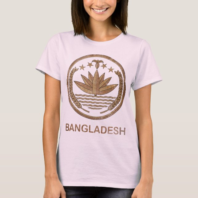 Camiseta Vintage Bangladesh (Frente)
