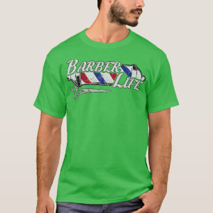 Camiseta Vintage Barber - Cabelo Polar - Lista de Natal G