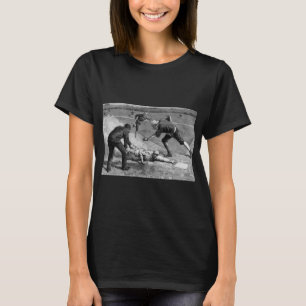 Camiseta Vintage Baseball de Thure De Thulstrup, 1885