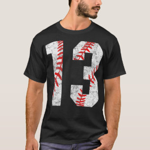 Camiseta Vintage Baseball Mãe 13 Jersey Baseball Favorito P