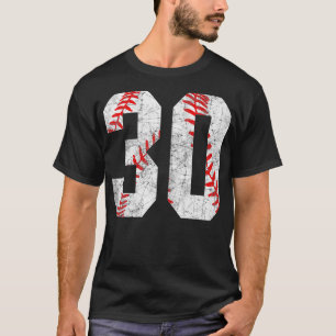 Camiseta Vintage Baseball Mãe 30 Jersey Baseball Favorito P