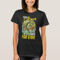Vintage Bass Fish Roupa - Até Jesus Tinha Um Fi