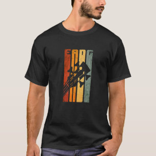 Camiseta Vintage Bass Guitar Eadg Tuning Retro Bhelp Play