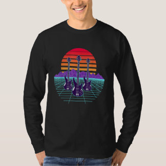 Camiseta Vintage Bassistor - Guitarista Bass Mus