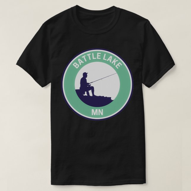 Camiseta Vintage Battle Lake Minnesota (Frente do Design)