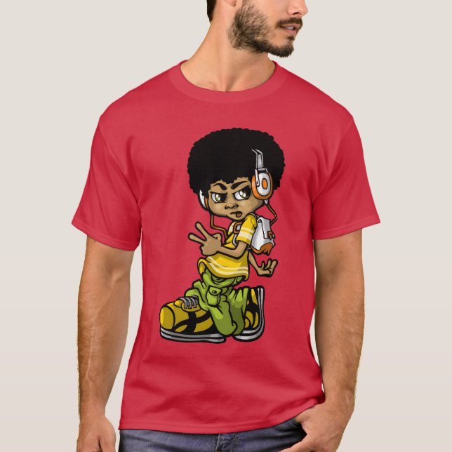 Camiseta Vintage bboy friend (Frente)