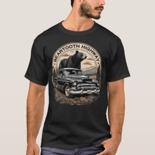 Camiseta Vintage Beartooth Highway Us 212 Montana Road