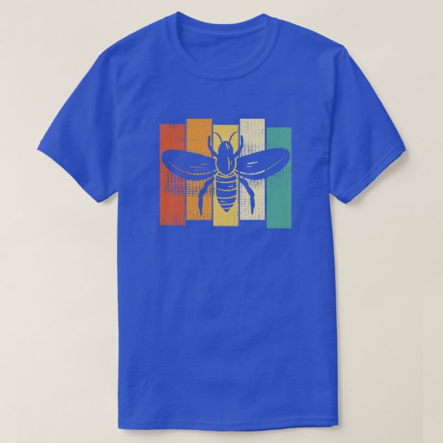 Camiseta Vintage Bee (Frente do Design)