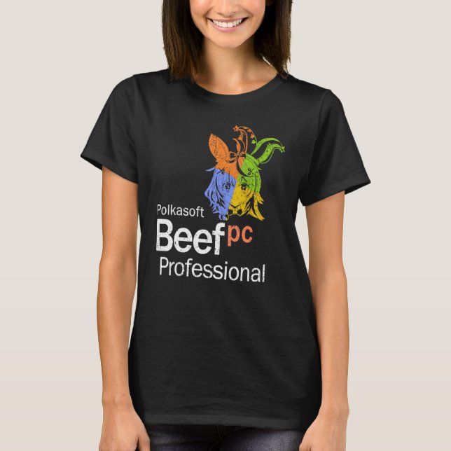Camiseta Vintage Beef Pc Professional (Frente)