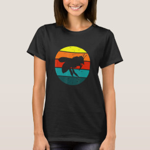 Camiseta Vintage Beekeeper Retro Honey Bee Sunset