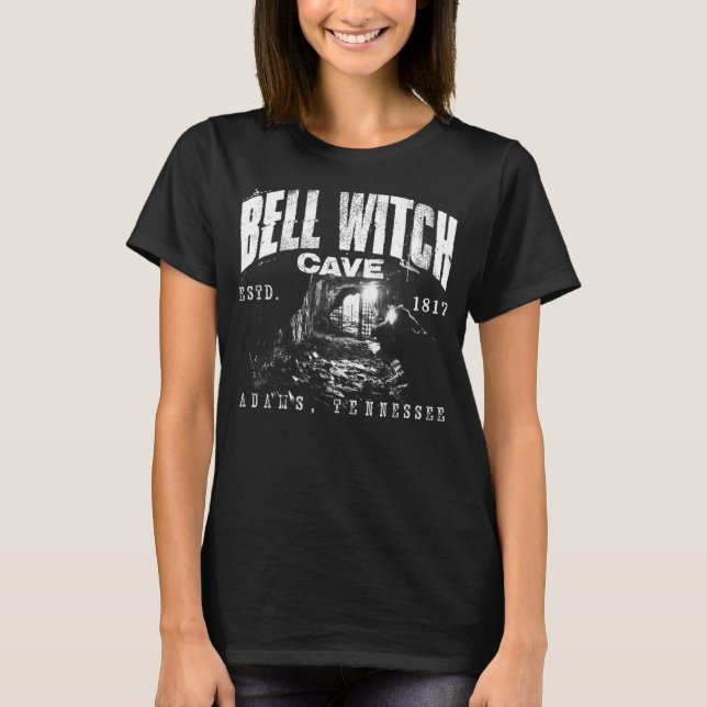 Camiseta Vintage Bell Witch Cave 1817 (Frente)