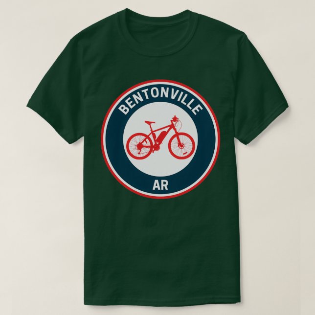 Camiseta Vintage Bentonville Arkansas (Frente do Design)