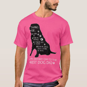 Camiseta Vintage Best Bernese Mountain Dog Pai Para O Padre