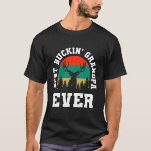 Camiseta Vintage Best Buking Avô Ever Deer Huntet Gordo