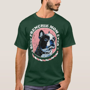 Camiseta Vintage Best Frenchie Mãe Nunca