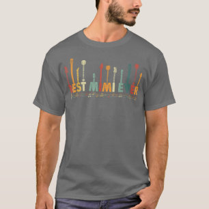 Camiseta Vintage Best Mimi Ever Mamãe Dia de as mães De Vio