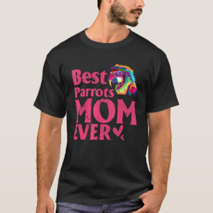 Camiseta Vintage Best Parrots Mãe Alguma Vez Colorida Parro