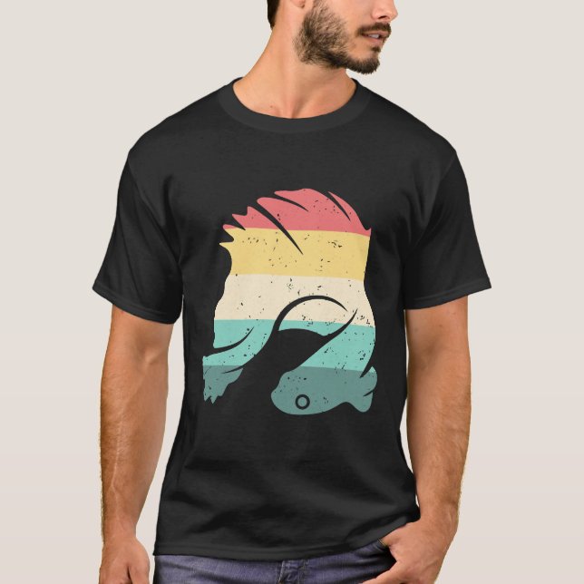 Camiseta Vintage Betta Fish (Frente)