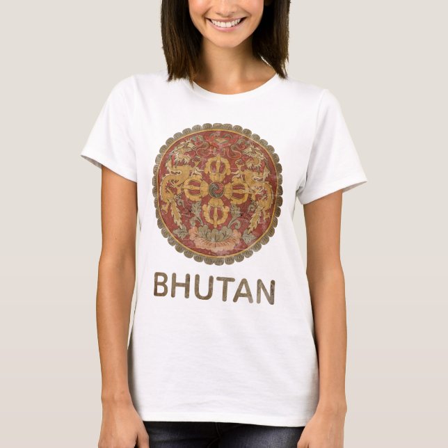 Camiseta Vintage Bhutan (Frente)