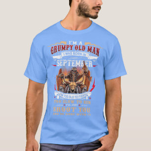 Camiseta Vintage Biker Sou Um Velho Engraçado Que Eu Estava
