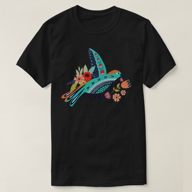 Camiseta Vintage Bird (Frente do Design)