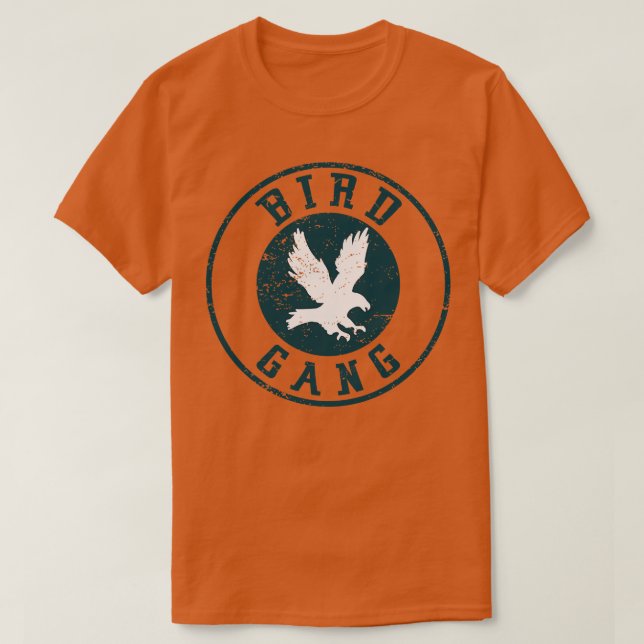 Camiseta Vintage Bird Gang (Frente do Design)