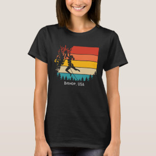 Camiseta Vintage Bishop USA Rock Escaldering Bouldering Mou