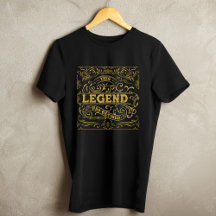 Vintage Black Dourado Legenda Retirement