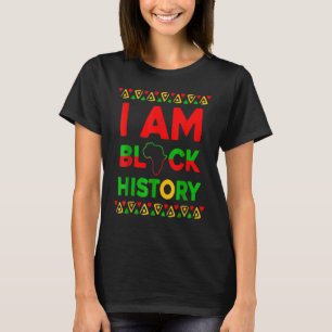 Camiseta Vintage Black History Month Fist Men 10