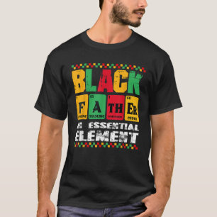 Camiseta Vintage Black Padre Um Elemento Essencial Dezenove