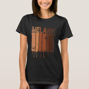Camiseta Vintage Black Pride Blm Melanin Women Afro Que