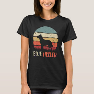 Camiseta Vintage Blue Heeler australiano Cattle Retro Su