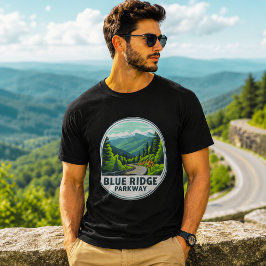 Camiseta Vintage Blue Ridge Parkway