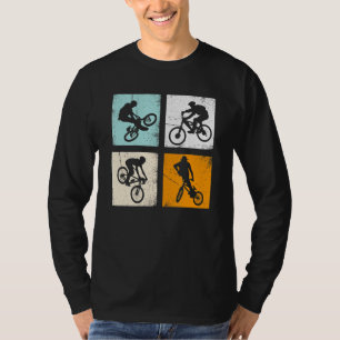 Camiseta Vintage Bmx Bike Clothing Para Homens